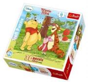 Opakowanie Puzzle 72 Kubuś Puchatek i Pszczółki 3D TREFL