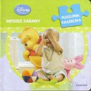 Puzzlowa książeczka. Disney baby Wesołe zabawy. Autor: Tomala Jolanta. Dadada.pl Okładka książki Puzzlowa książeczka. Disney baby Wesołe zabawy