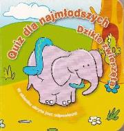 Okładka książki Quiz dla najmłodszych zwierzeta