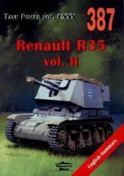 Renault R35 vol. II. Tank Power vol. CXXX 387. Autor: Janusz Ledwoch. Dadada.pl Okładka książki Renault R35 vol. II. Tank Power vol. CXXX 387
