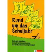 Rund um das Schuljahr  LEKTORKLETT. Autor: Książek-Kempa Ewa, Wieszczeczyńska Ewa. Dadada.pl Okładka książki Rund um das Schuljahr  LEKTORKLETT