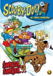 Scooby Doo! Na tropie komiksów 09 Święta. Autor: praca zbiorowa. Dadada.pl Okładka książki Scooby Doo! Na tropie komiksów 09 Święta