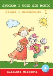 Okładka książki Słucham i uczę się...Sylaby i rzeczowniki +CD cz.1