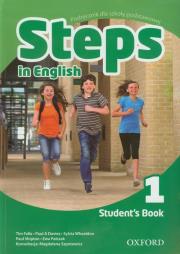 Okładka książki Steps In English 1 SB with Exam Support PL OXFORD