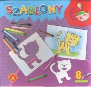 Okładka książki Szablony dla dziewczynek ALEX