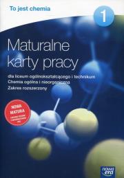 To jest chemia 1 Maturalne karty pracy Zakres rozszerzony Szkoły ponadgimnazjalne. Chemia ogólna i nieorganiczna. Autor: Chmurska Małgorzata, Megiel Elżbieta, Świderska Grażyna. Dadada.pl Okładka książki To jest chemia 1 Maturalne karty pracy Zakres rozszerzony Szkoły ponadgimnazjalne. Chemia ogólna i nieorganiczna