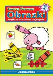 Okładka książki Tworzę pierwsze obrazki - Owieczka Madzia