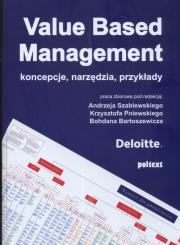 Okładka książki Value based management