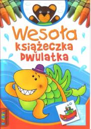 Okładka książki Wesoła książeczka dwulatka LITERKA