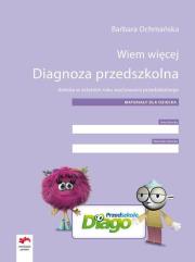 Okładka książki Wiem wiecej. Diagnoza przedszkolna - Materiały...