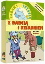 Okładka książki Z babcią i dziadkiem Zabawy Tutusia dla dzieci 1-3
