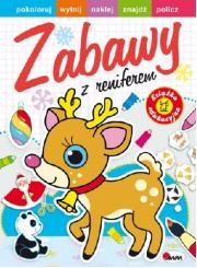 Zabawy z reniferem. Autor: Jolanta Czarnecka. Dadada.pl Okładka książki Zabawy z reniferem