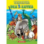Okładka książki Zadania dla 3-latka SIEDMIORÓG
