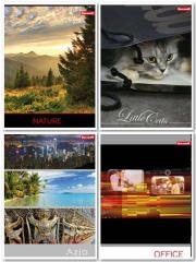 Opakowanie Zeszyt A4/80K/BR kratka 5 szt. mix