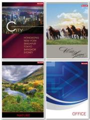 Opakowanie Zeszyt A4/96K/BR kratka 5 szt. mix