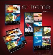 Opakowanie Zeszyt A5/16K/BR kratka 20 szt. Extreme Sport