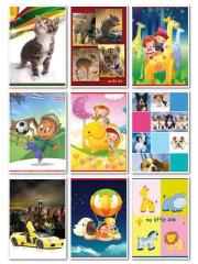 Opakowanie Zeszyt A5/16K/BR linia 20 szt. mix