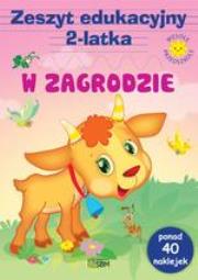 Okładka książki Zeszyt edukacyjny 2latka - W zagrodzie SBM