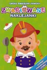 Okładka książki Zwariowane naklejanki - Zawody