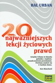 Okładka książki 20 najważniejszych lekcji życiowych prawd
