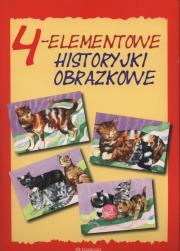 4-Elementowe historyjki obrazkowe. HARMONIA. Autor: Opracowanie zbiorowe. Dadada.pl Okładka książki 4-Elementowe historyjki obrazkowe. HARMONIA