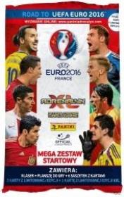 Okładka książki Adrenalyn XL Mega zestaw startowy Road to Euro