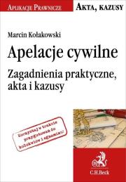Okładka książki Apelacje cywilne