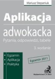 Okładka książki Aplikacja adwokacka wyd.3. Aplikacje prawnicze