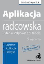 Okładka książki Aplikacja radcowska