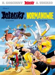 Asteriks. Album 09 Asteriks i Normanowie. Autor: Albert Uderzo, René Goscinny. Dadada.pl Okładka książki Asteriks. Album 09 Asteriks i Normanowie