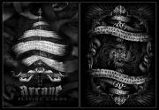 Bicycle ARCANE BLACK DECK. Autor: Bicycle Ellusionist. Dadada.pl Okładka książki Bicycle ARCANE BLACK DECK