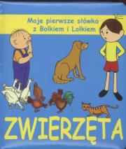 Bolek i Lolek - moje 1 słówka - zwierzęta Dragon. Autor:   Praca zbiorowa. Dadada.pl Okładka książki Bolek i Lolek - moje 1 słówka - zwierzęta Dragon