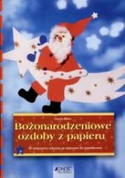 Bożonarodzeniowe ozdoby z papieru JEDNOŚĆ. Autor: Ursula Ritter. Dadada.pl Okładka książki Bożonarodzeniowe ozdoby z papieru JEDNOŚĆ