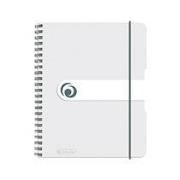 Opakowanie Brulion na spirali A5/80K kratka PP transparentny
