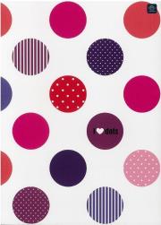 Opakowanie Brulion oprawa półtw. B5/96K kratka mix (5szt)