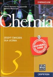 Chemia GIM 3 ćw OPERON. Autor: Kupczyk Bożena, Nowak Wiesława. Dadada.pl Okładka książki Chemia GIM 3 ćw OPERON