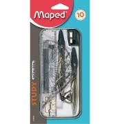 Opakowanie Cyrkiel Study 10 elementów MAPED