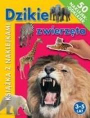 Okładka książki Dzikie zwierzęta. Książka ze słowniczkiem ang-pol
