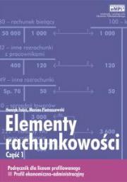 Okładka książki Elementy rachunkowości cz. 1 eMPi2 WZ