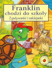 Franklin chodzi do szkoły - zgadywanki i naklejank. Autor: Bourgeois Paulette.. Dadada.pl Okładka książki Franklin chodzi do szkoły - zgadywanki i naklejank