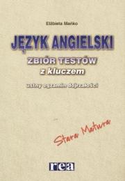Okładka książki Język angielski - zb.testów z kluczem  REA