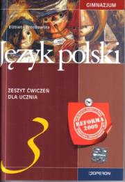 Okładka książki Język Polski GIM 3 ćw OPERON
