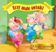 Klasyka światowa - Trzy małe świnki. Autor: OPRACOWANIE  ZBIOROWE. Dadada.pl Okładka książki Klasyka światowa - Trzy małe świnki
