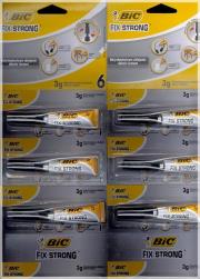 Klej Fix Strong (12 szt.) BIC. Wydawca: Bic. Dadada.pl Opakowanie Klej Fix Strong (12 szt.) BIC