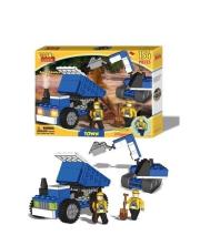 Opakowanie Klocki Best Lock Town Ciężarówka i koparka 120 elementów