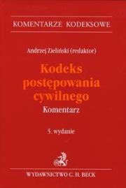 Okładka książki Kodeks postępowania cywilnego. Komentarz wyd. 5