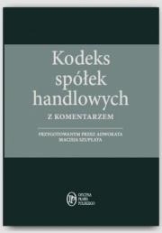 Okładka książki Kodeks spółek handlowych z komentarzem 2015