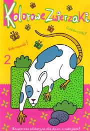 Okładka książki Kolorowe zwierzaki cz. 2