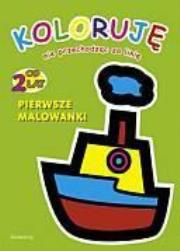 Okładka książki Koloruję nie przech- pierwsze malowanki SIEDMIORÓG