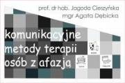 Okładka książki Komunikacyjne metody terapii osób z afazją